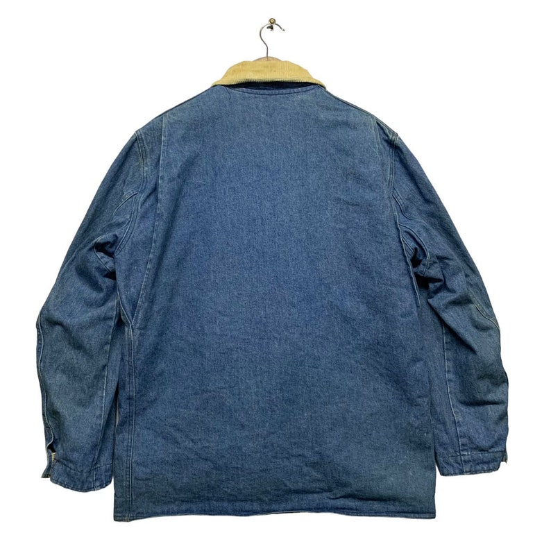 90s-00'S LLBean Nylon Jacket, Men's Size L Nylon navy blue type Vintage Second Hand