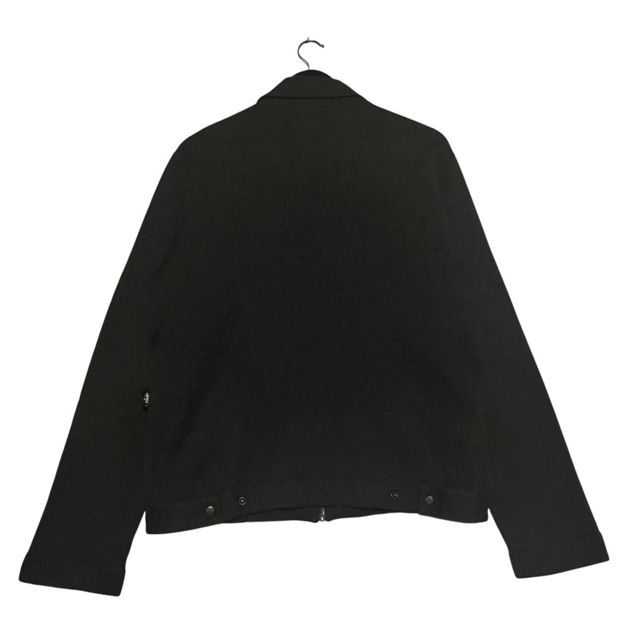 Vintage Agnes B Homme Black Zip up Harrington Jacket Men's