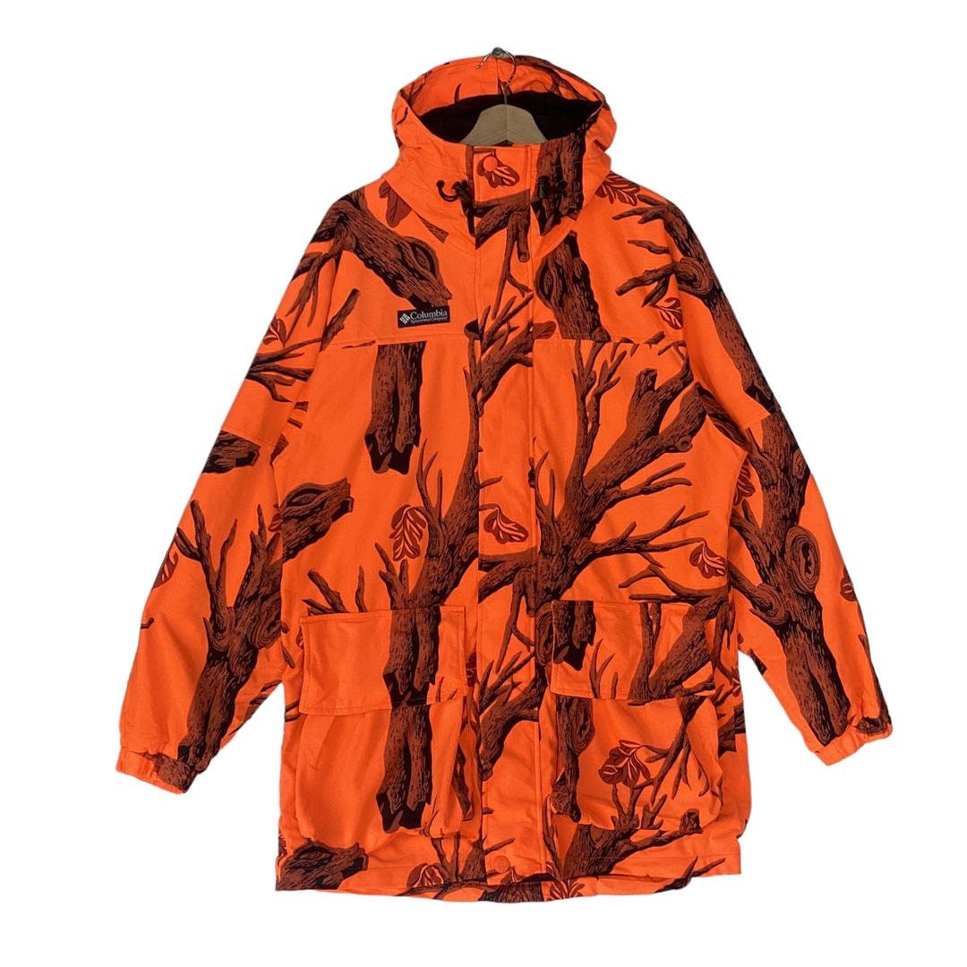 Vintage Columbia Orange Hunting Parka Jacket - Etsy Canada