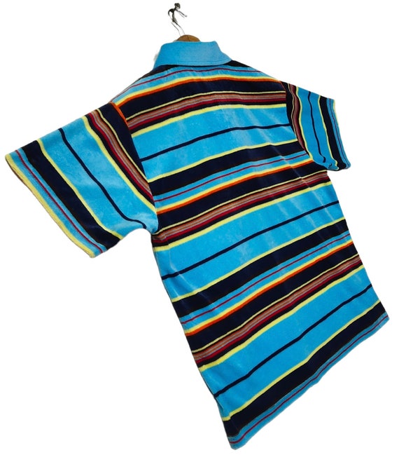 Vintage HANG TEN Hawaii Surfing Multicolor Stripe… - image 6