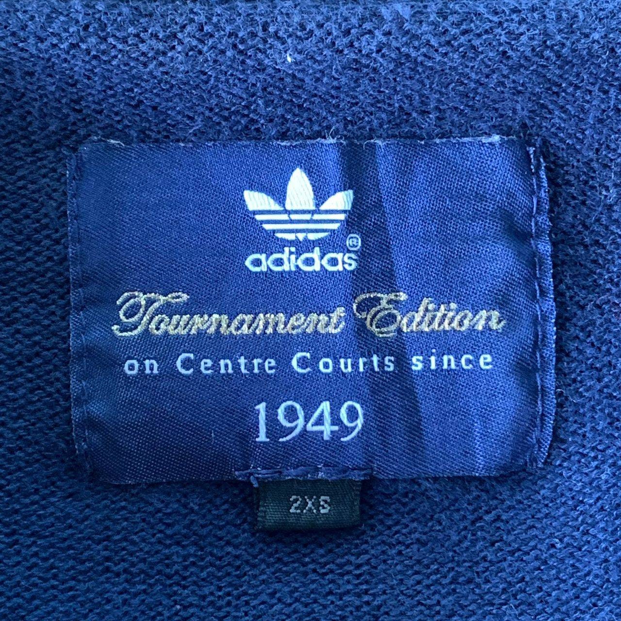 Vintage Adidas Tournament Edition V Neck Sweater Jumper Vintage Adidas Tournament Edition V Neck Sweater Jumper