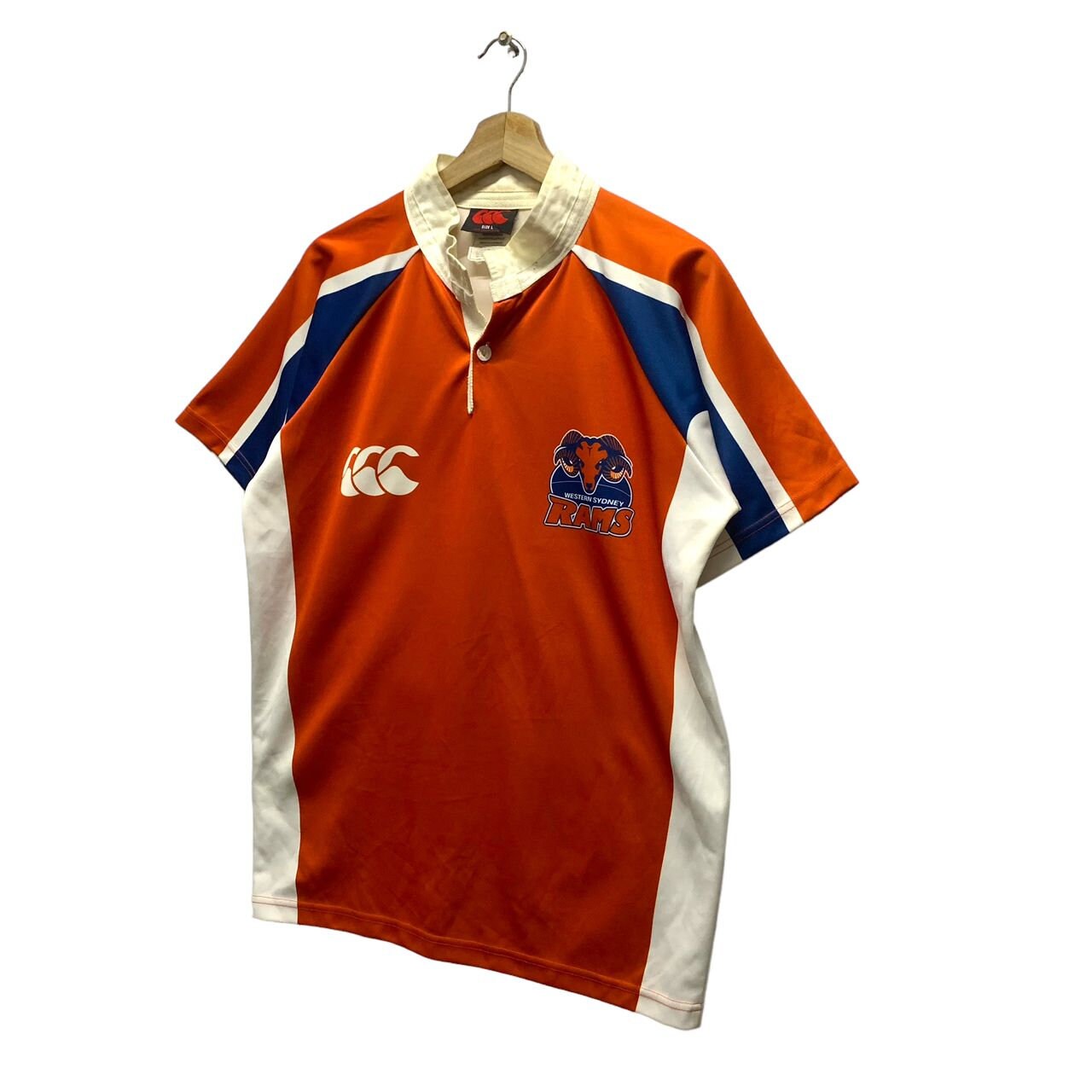 Vintage #17 Canterbury Western Sydney Rams Rugby Jersey