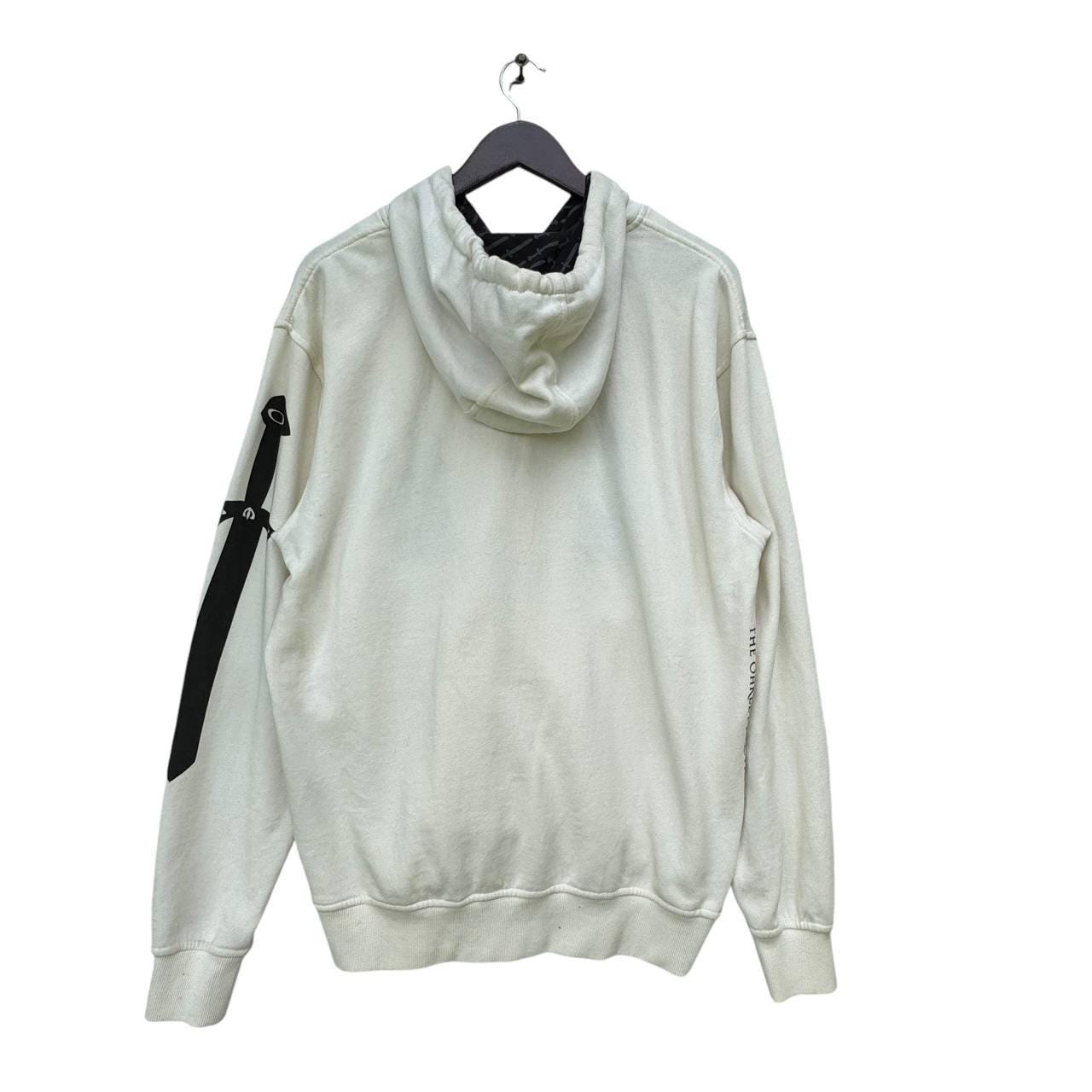 OAKLEY vintageフーディー Vintage Oakley Hoodie With Large Front Emblem and Zip Closure in