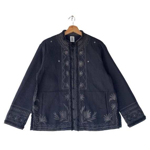 Issey Miyake Haath Mandarin Embroidered Jacket 90s Vintage - Etsy