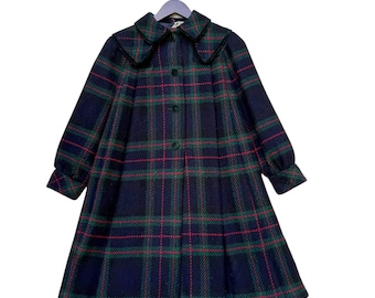 Vintage Adolfo Dominguez Wool Long Coat 90s Minimalist Brown