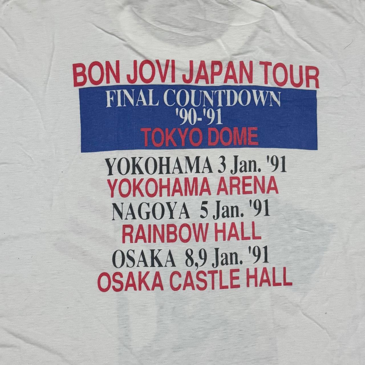 ヴィンテージ 90年代 ボン・ジョヴィ ジャパンツアー Tシャツ バンドT 