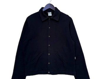 Vintage Agnes B Homme Paris Light Jacket Full Zipper Made in