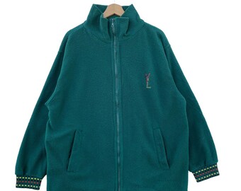 Vintage Ysl Yves Saint Laurent Pour Homme Multicolor Embroidered