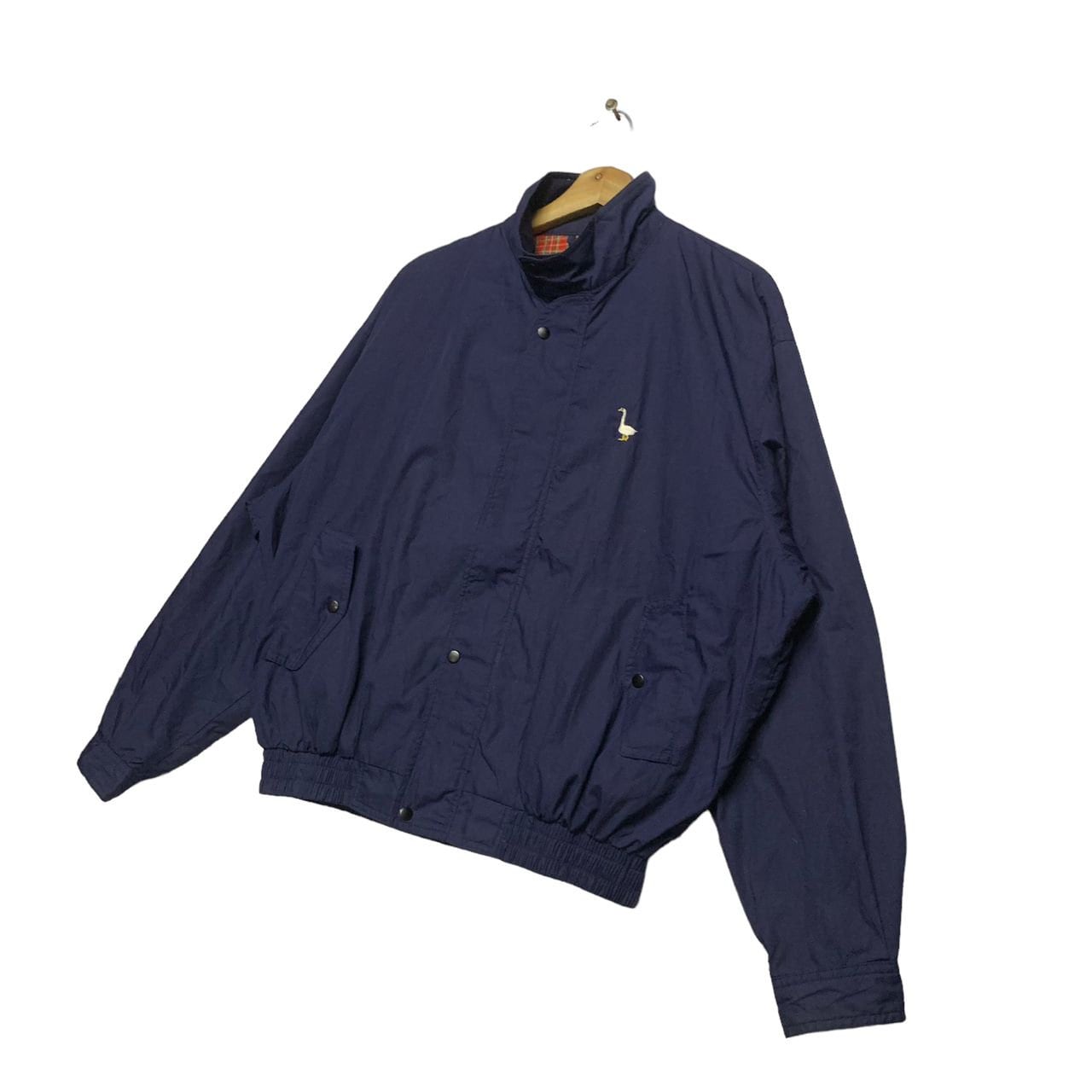 Vintage 90s Ballentines Harrington Jacket,bomber Jacket,blue