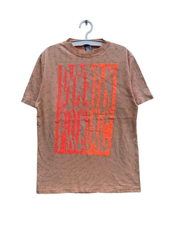 Vintage Ocean Pacific OP Surf All Over Print Tshirt 90s Graphic  