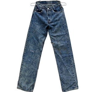Vintage Levis 701 0117 Student Button Fly Made in Usa Blue Vintage Levis 701 0117 Student Button Fly Made in Usa Blue