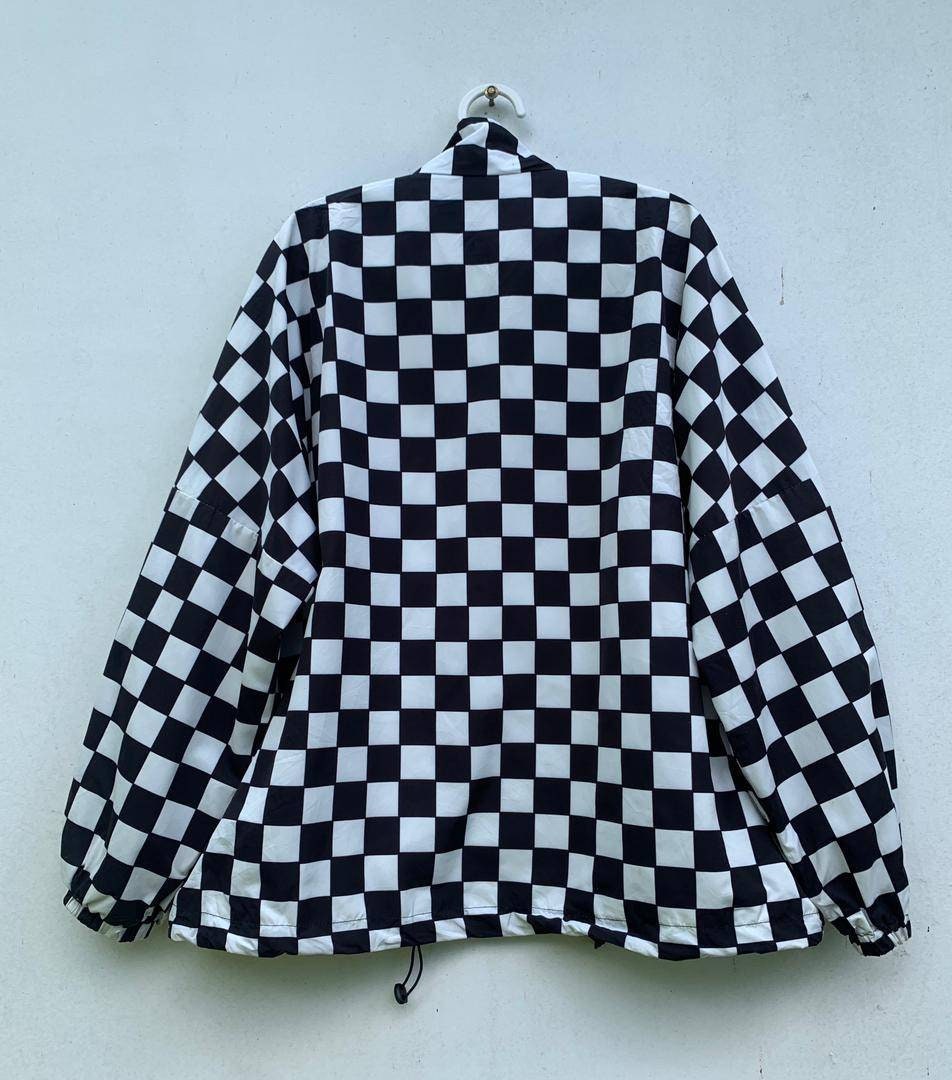 Maxsoul Plaid Overprint Jacket Winbreaker - Etsy
