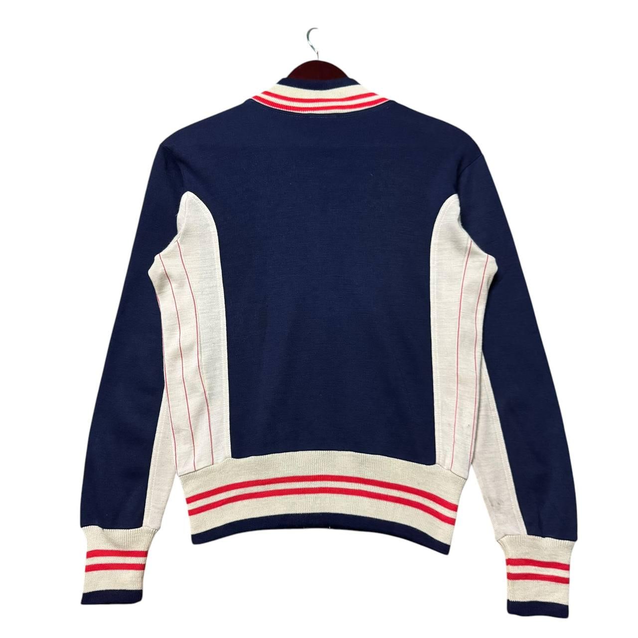 ジャケット・アウター 70s italy fila bjorn borg track blouson Vintage FILA Bjorn Borg White Line Track Jacket Navy & White Retro