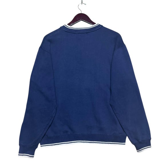 Vintage Bitch Skateboards Navy Blue V-neck Pullover Sweatshirt