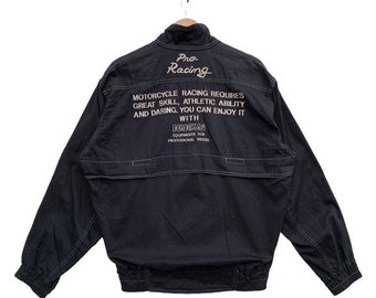 Vintage Nankai Motorcycle Jacket Racing Jacket Large Size