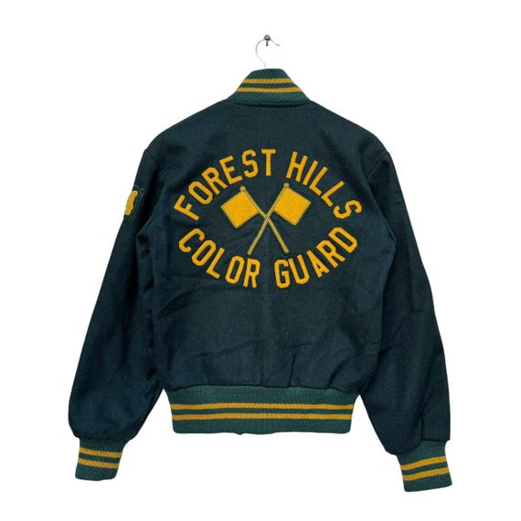 Concrete Hills Wool Varsity Jacket No.sj3550 | eBay