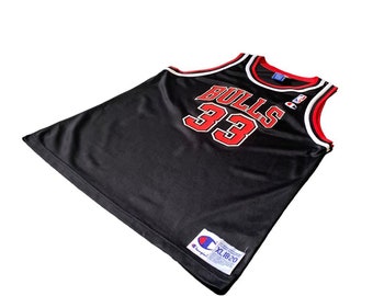 Vintage #pipen 33 Champion Chicago Bulls Basketball NBA