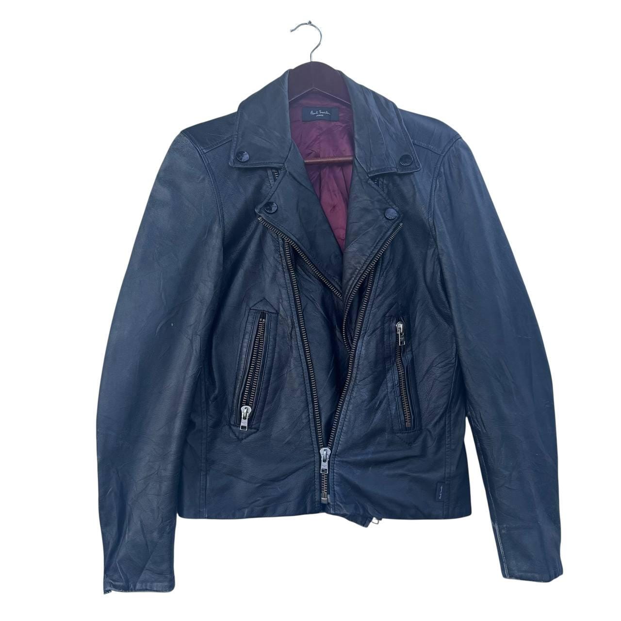 ヴィンテージ ポールスミス レザー バイカージャケット：80年代～90