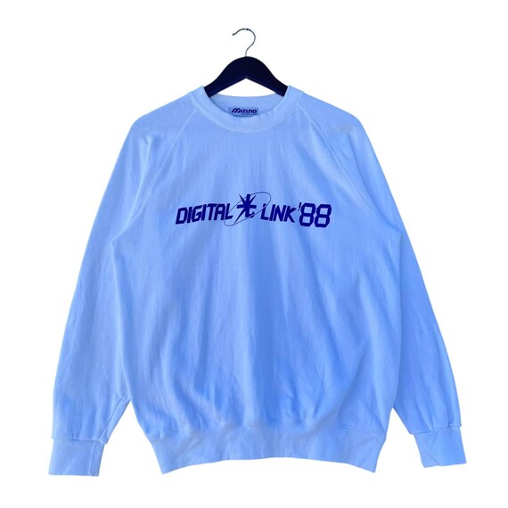 Vintage Mizuno Digital Link '88 Technics Sweatshirt Retro Crewneck Vintage Mizuno Digital Link '88 Technics Sweatshirt Retro Crewneck