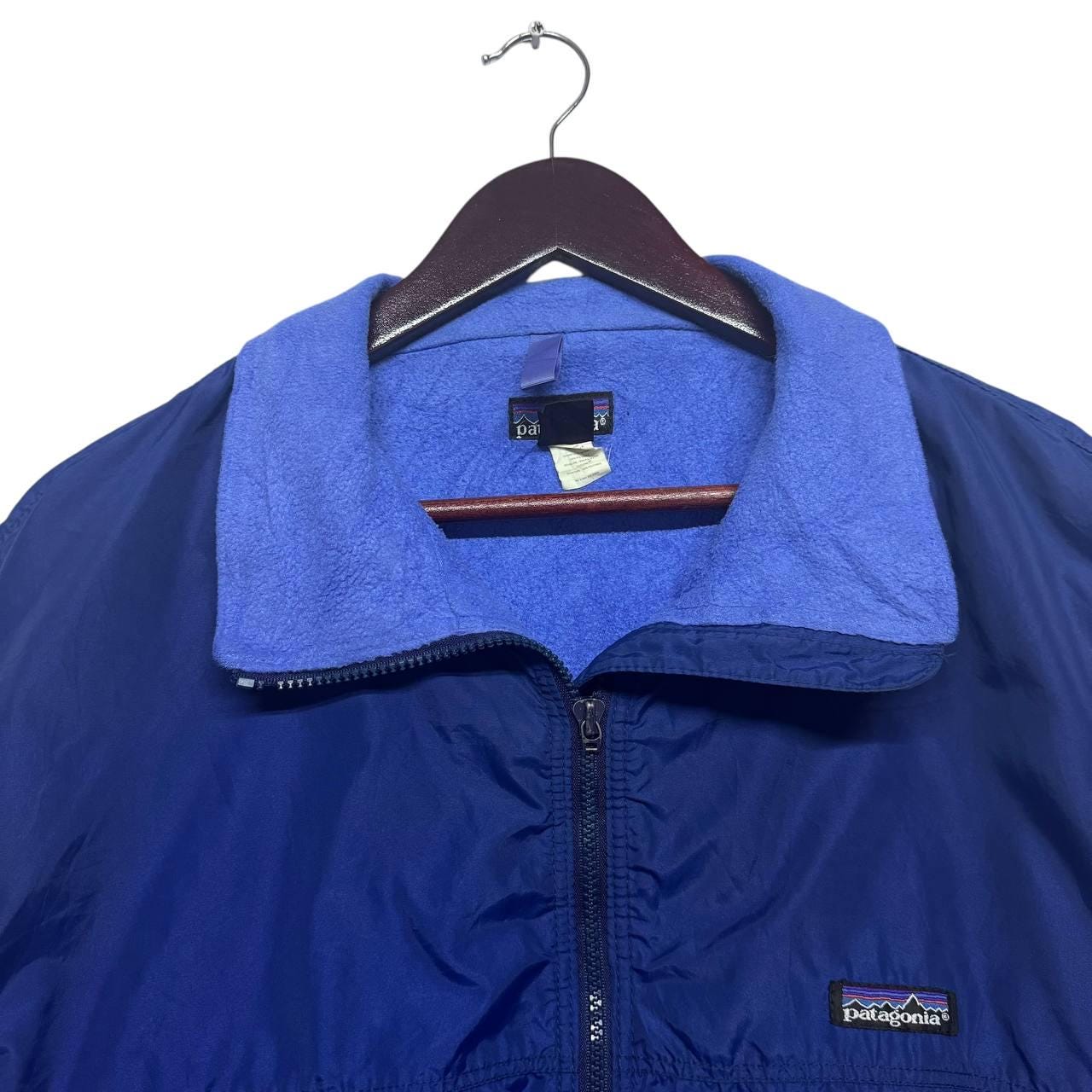 Vintage Patagonia Blue Windbreaker Jacket Men's,90s Streetwear