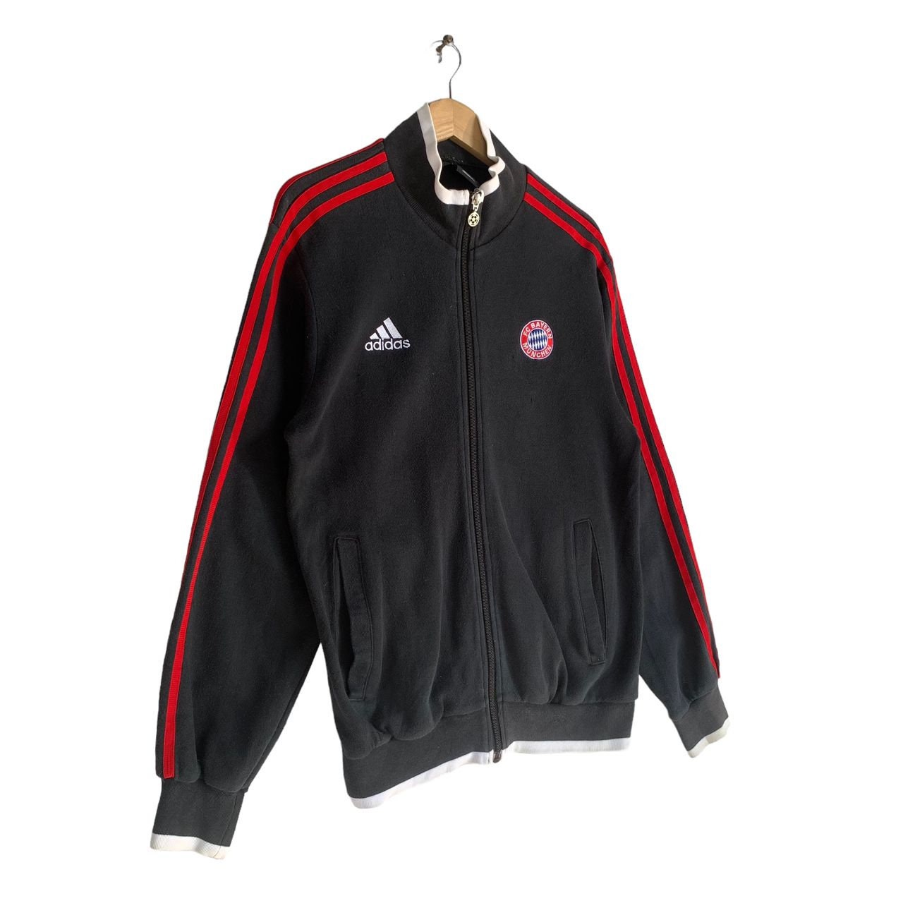 Adidas Bayern Munchen Soccer Team Track Top Sweater - Etsy