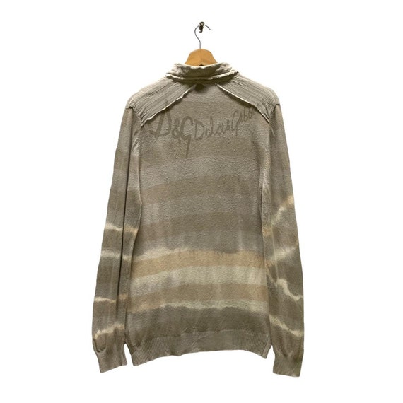 Nice D&G Dolce And Gabbana Knit Distressed Sweater - image 2