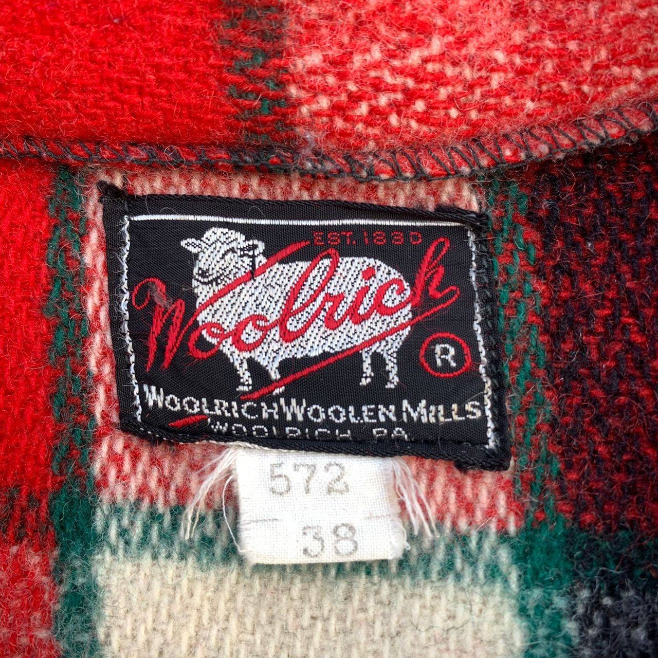 Vintage 50s Woolrich Woolen Mills Shadow Plaid Side Buckle Vintage 50s Woolrich Woolen Mills Shadow Plaid Side Buckle