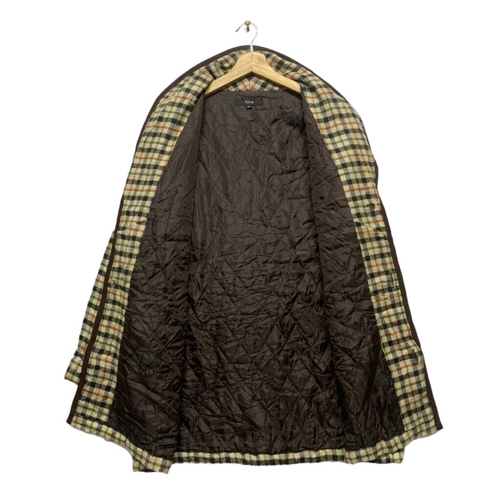 Vintage Ficce Yoshiyuki Konishi Plaid Jacket,large Size Dark