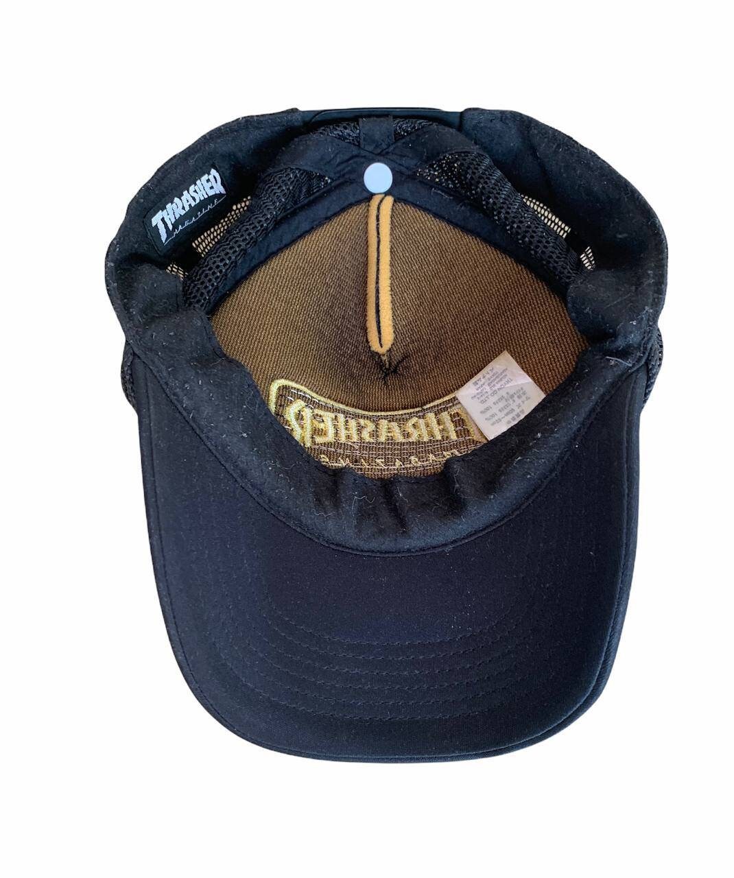 帽子 80s 90s THRASHER HAT THRASHER Magazine Ultra Rare Vintage White Canvas Cap