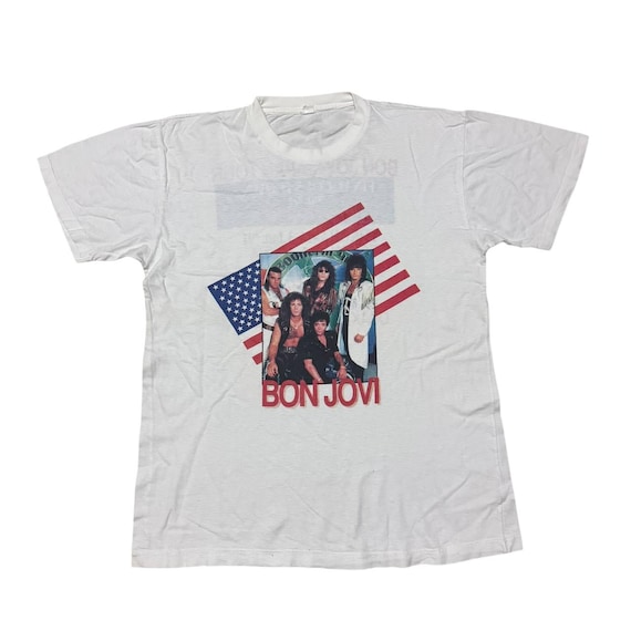 BON JOVI JAPAN TOUR FINAL '90-'91 Tシャツ L 【公式ショッピングサイト】