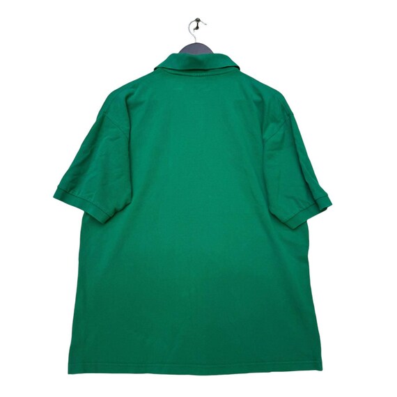 ★美品★ Christian Dior ロゴパターン 長袖シャツ グリーン Vintage Christian Dior Green Polo Shirt With Embroidered Logo,xl