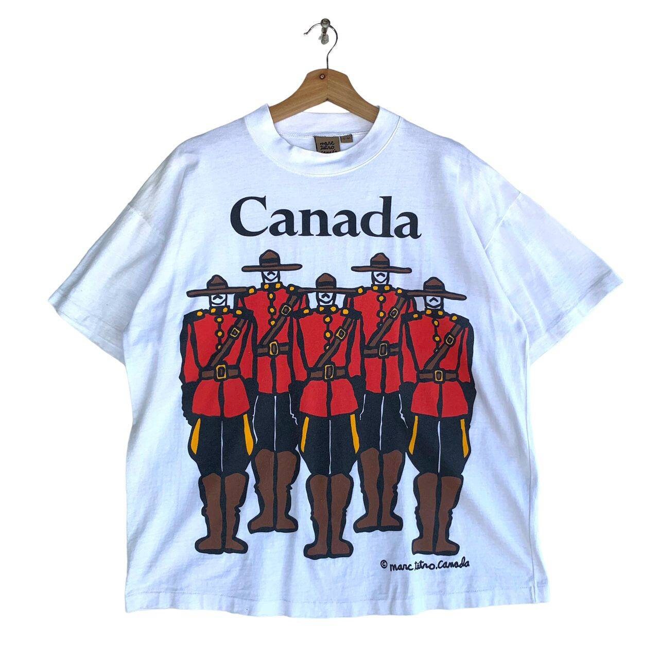 Vintage Marc Tetro Canada Tshirt 90s Graphic Vintage Clothing