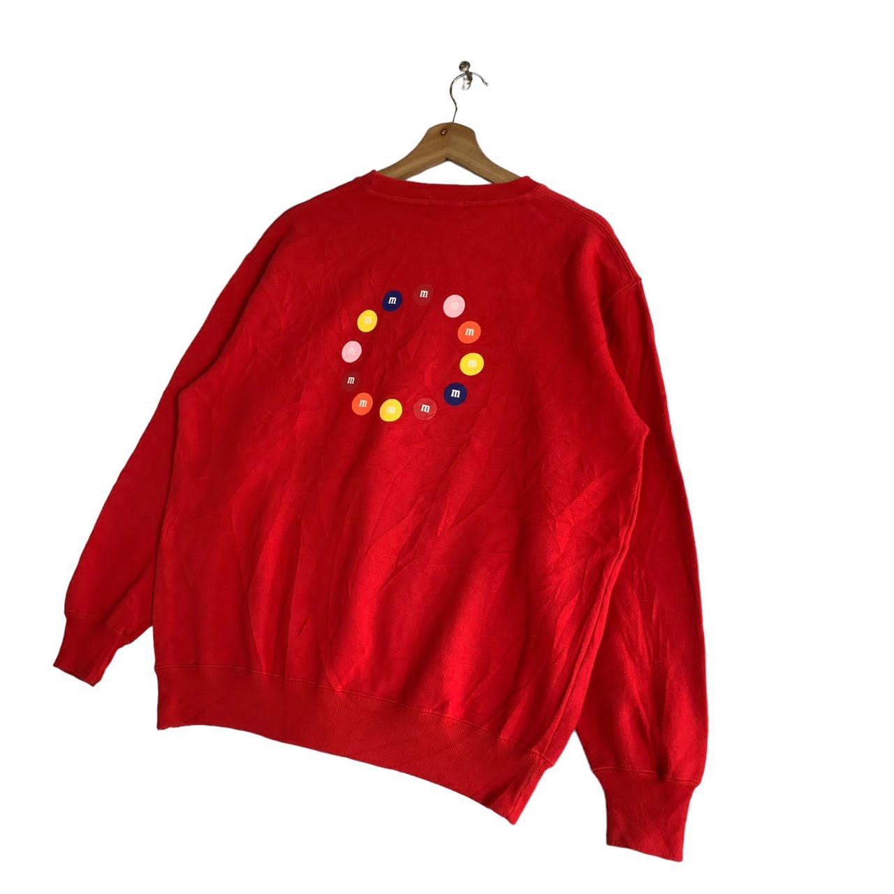 Vintage M&m's Sweatshirt,medium Size,red Color,crewneck Sweatshirt,pullover, vintage Clothing,retro Style Classic,streetwear - Etsy Vintage M&m's Sweatshirt,medium Size,red Color,crewneck Sweatshirt,pullover, vintage Clothing,retro Style Classic,streetwear - Etsy