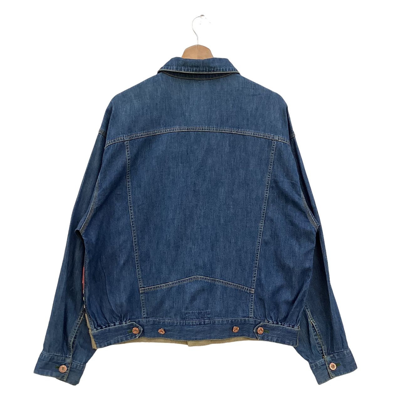 Nice Design Nicole Club for Men Light Denim Jacket,retro Style 