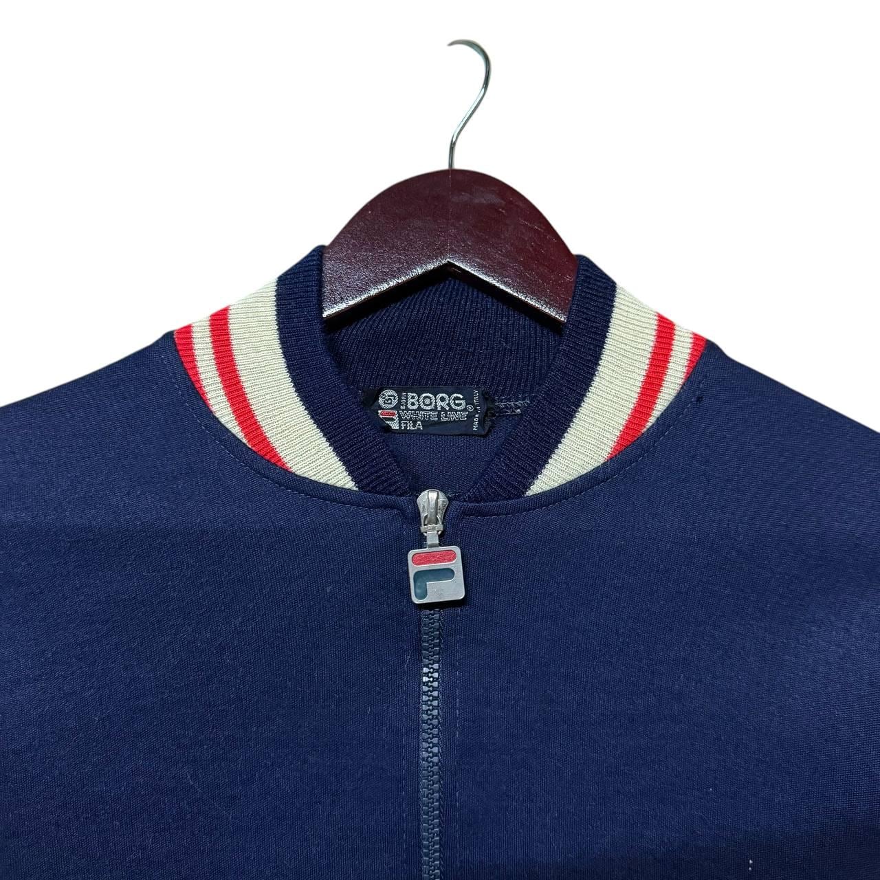 ヴィンテージ FILA ビョルン・ボルグ ホワイトライン トラック