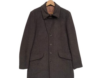 ジャケット・アウター 90s Paul Smith LONDON wool hooded coat Vintage Paul Smith Wool Coat Jacket - Etsy