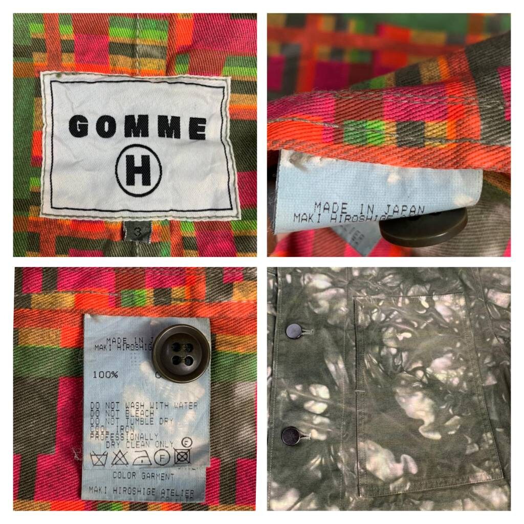 japanese label 90s 00s gomme homme テーラード Vintage Japanese Brand GOMME HOMME Designer Jacket - Etsy