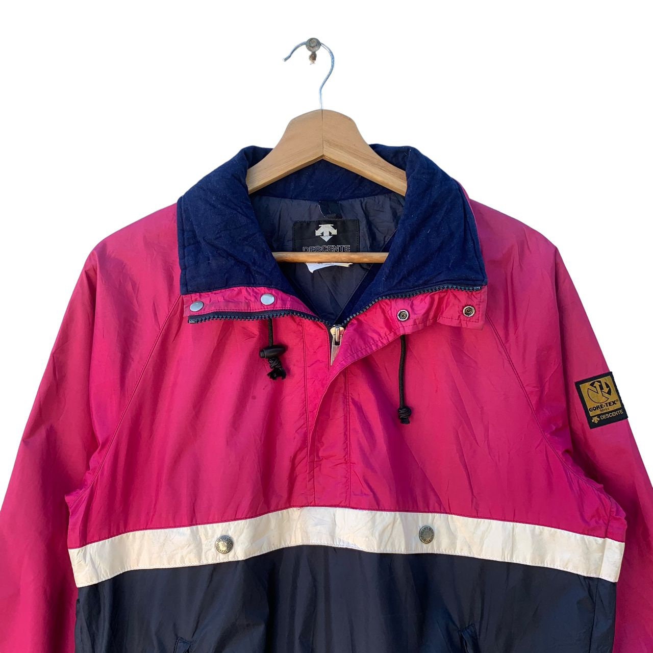 Vintage Descente Goretex Half Zipper Jacket Visible Hoodie - Etsy UK