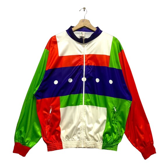90s Vintage Campagnolo Windbreaker Jacket Bicycle Made in Italy