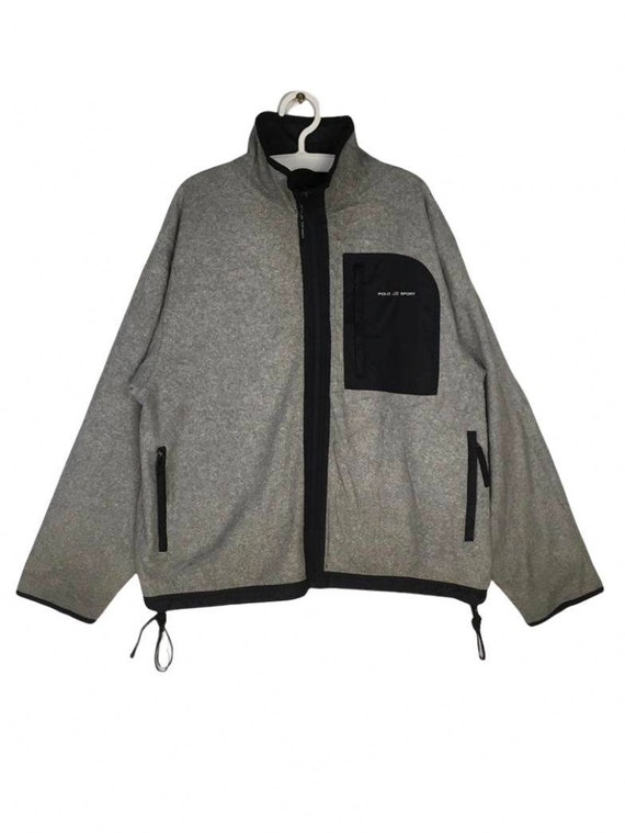 Vintage Polo Sport Ralph Lauren Reversible Fleece Jacket - Etsy