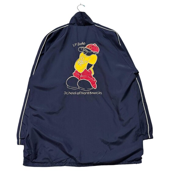 Vintage Lil' Bolo 'school of Hard Knocks' Windbreaker Jacket,hip