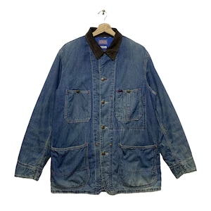 Vintage  Blue Blue Hr. Market Arigato Denim Jacket Retro Style Japanese Brand Jacket