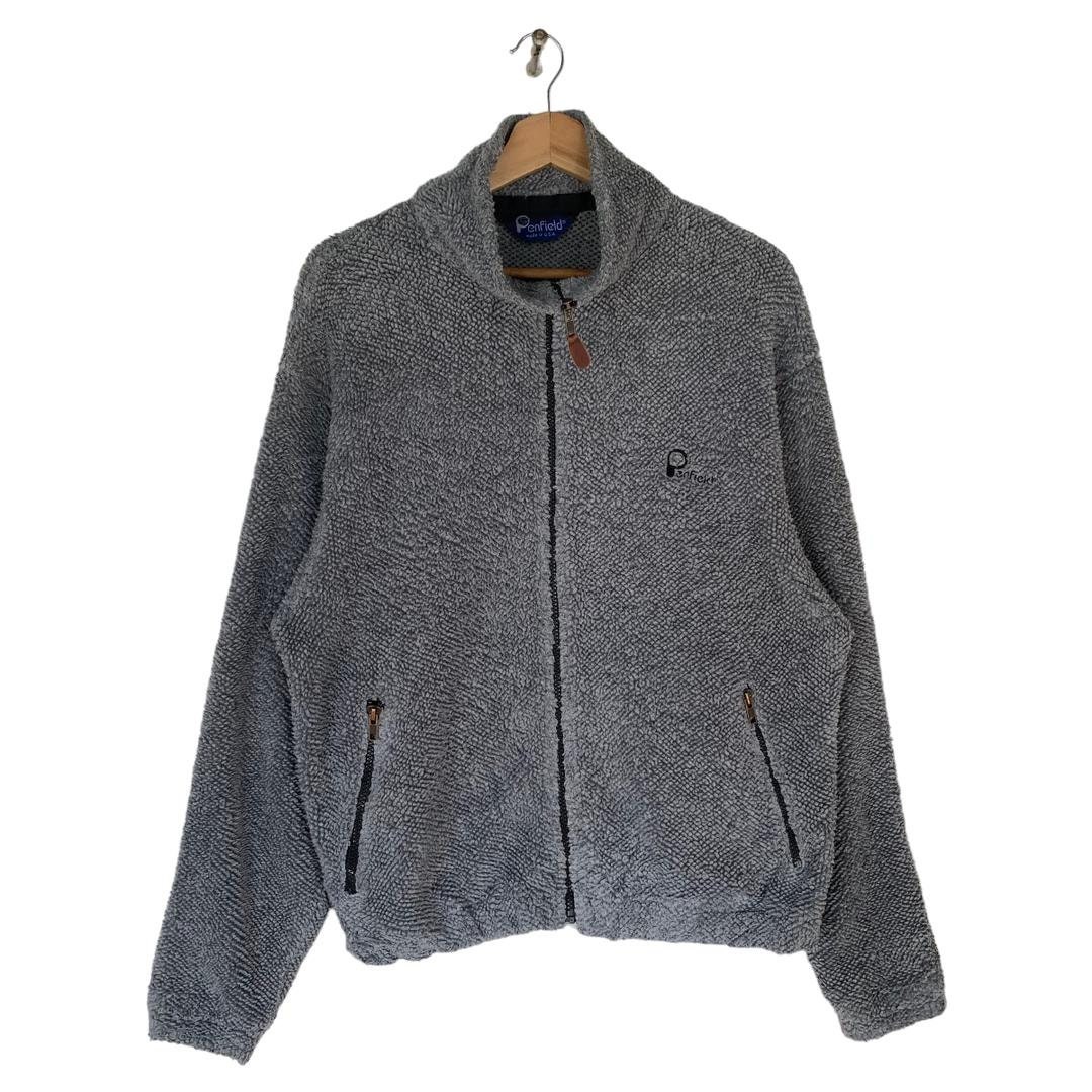 Vintage Penfield Jacket Medium Size Gray Color Embroidered Logo