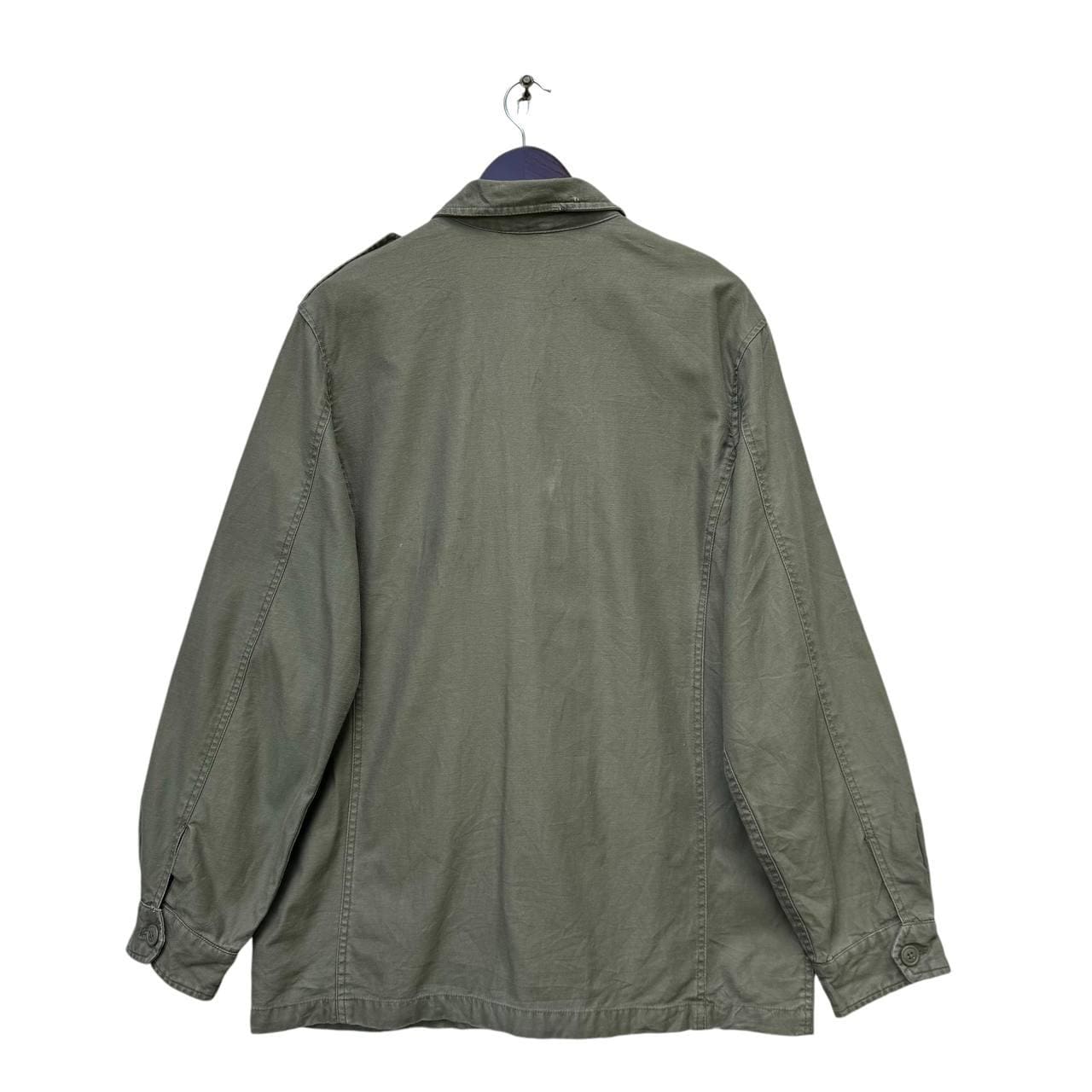 Vintage Mossimo Army Green Military Style Utility Jacket
