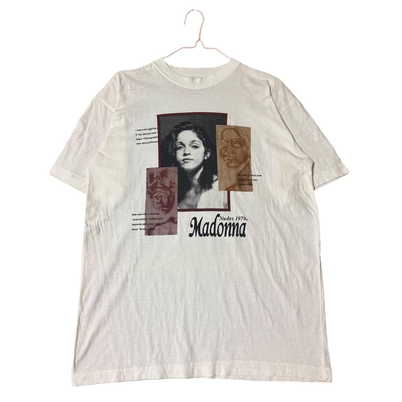 Vintage Madonna Nudes 1979 Graphic Tshirt,retro Band Tee,pop Icon