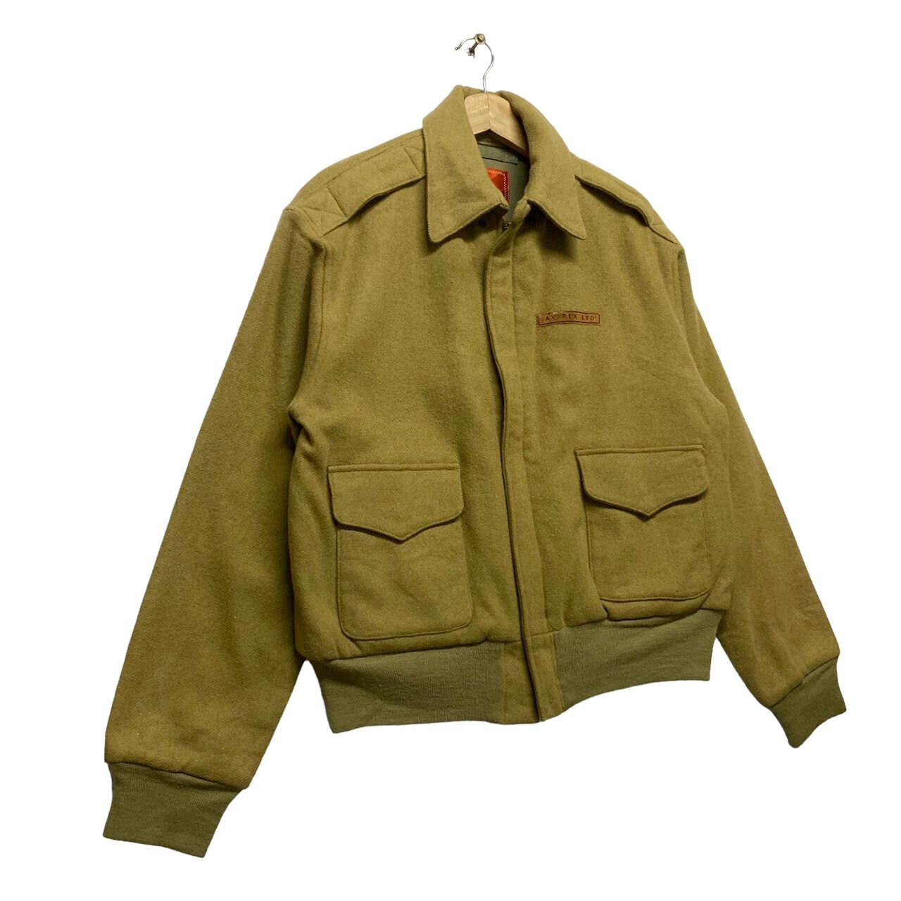 Vintage Avirex Officer's Uniform Wool Bomber Jacket,small Vintage Avirex Officer's Uniform Wool Bomber Jacket,small