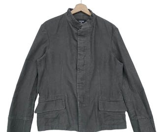 Vintage CABANE De Zucca Jacket ,small Size,gray Color,made in