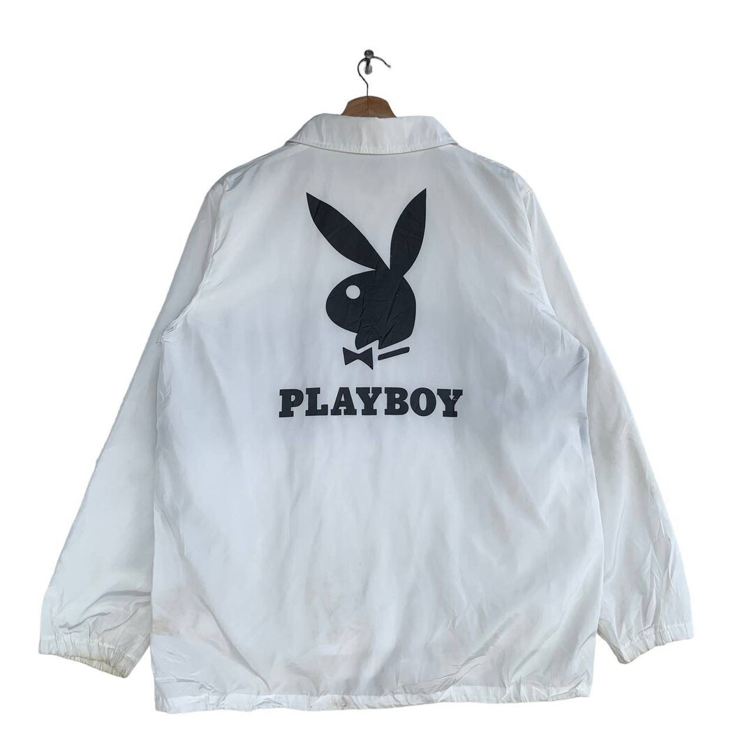 Playboy faux fur coach jacket sale
