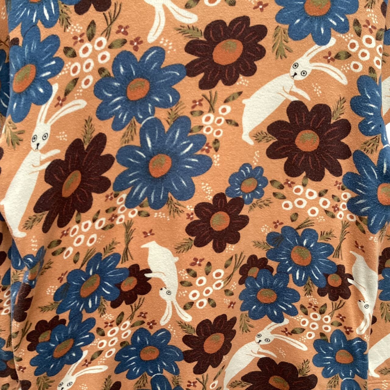 Vintage Atsuko Matano by Wacoal Floral Graphic Woman Shirt