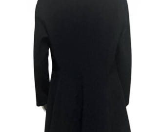 Vintage 90s Authentic Yohji Yamamoto Black Japanese Dress 1990s